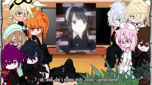 Male Rivals reacts to Ayano Aishi [No part 2][Yandere Simulator]┆??