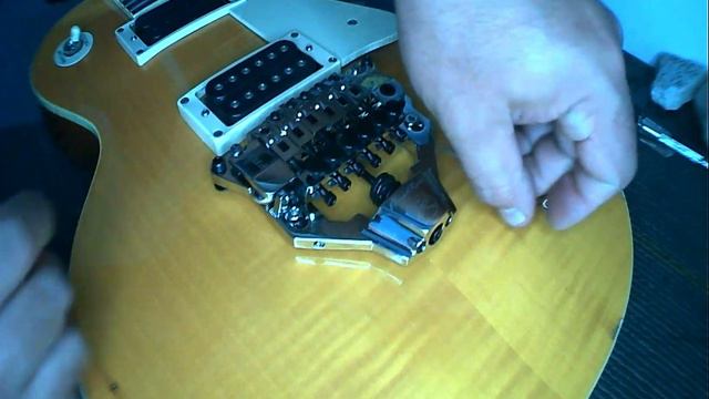 Instalacion de sistema Floyd Rose FRX en Les Paul смотреть онлайн