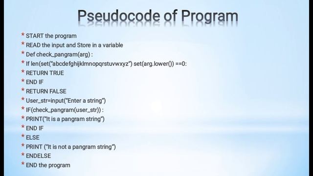 Write a Python function to check whether a string is a pangram or not. смотреть онлайн