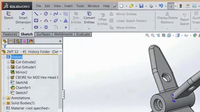 SolidWorks History Folder Enhancements - Cimquest 2 Minute Tuesday смотреть онлайн