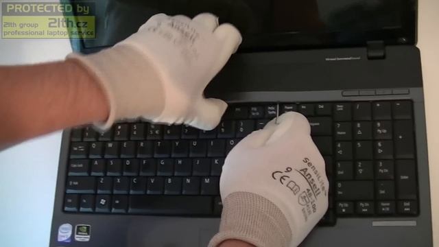 How to replace or remove keyboard on Acer Aspire 5737Z notebook, keyboard replacement смотреть онлайн