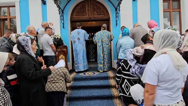 Божественная Литургия в день Праздника Боянской Чудотворной иконы Божией Матери. 25.09.2023 смотреть онлайн