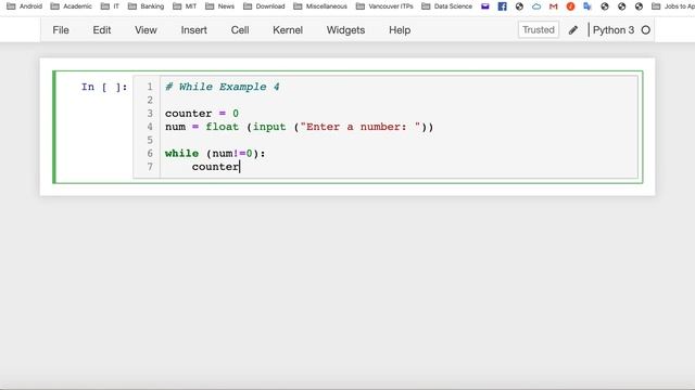 While Example 4 - Fundamentals of Software Development with Python смотреть онлайн