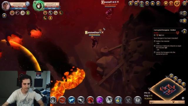 4.1 1H Spear Corrupted Dungeon Killing T7 Players | Albion Online смотреть онлайн