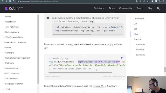 Kotlin aula 3 - Collections - Maps смотреть онлайн