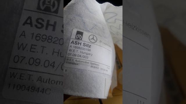 SRS LIGHT MERCEDES W169 W245 PART 7 смотреть онлайн