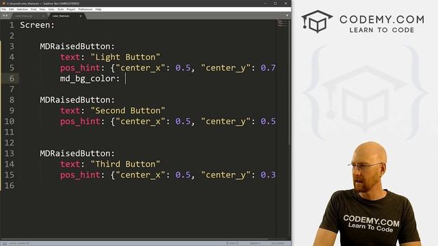 Using Color Themes For KivyMD - Python Kivy GUI Tutorial #43 смотреть онлайн