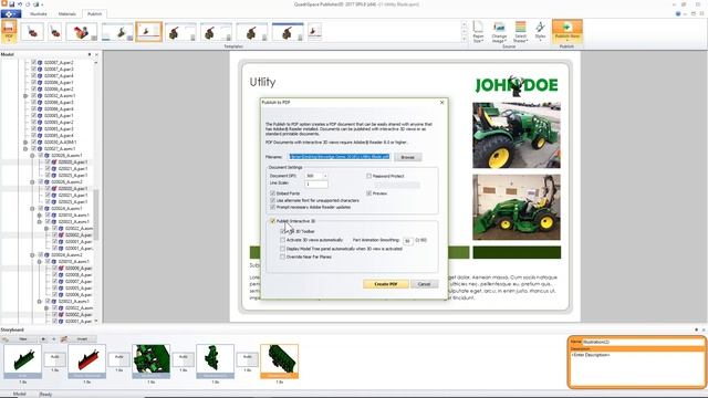 Create 3D PDF Documents from CAD with Publisher 3D PDF смотреть онлайн