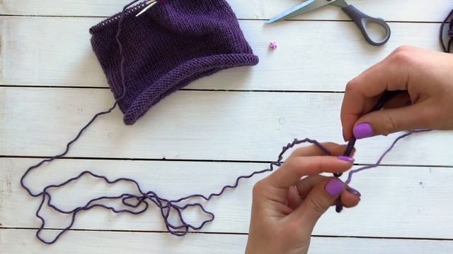 Основы вязания. Соединение нитей. Морской узел. смотреть онлайн