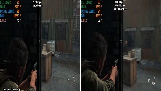 The Last of Us Part 1 GTX 1070 Ti Ryzen5 3600X All Settings & FSR смотреть онлайн