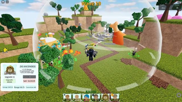 6 STAR - DIO OVER HEAVEN SHOWCASE ALL STAR TOWER DEFENSE - Roblox смотреть онлайн