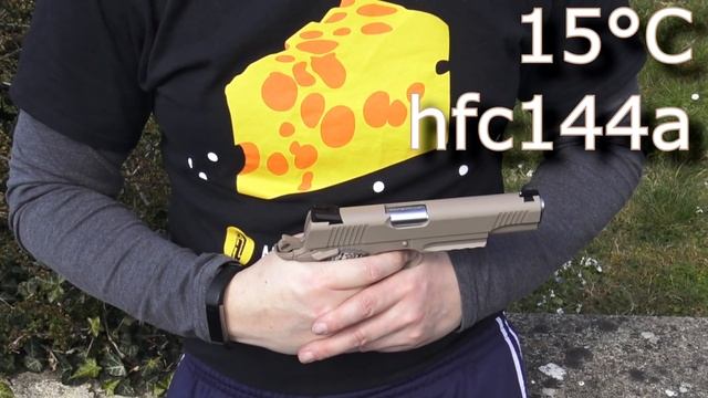 Airsoft - Tokyo Marui M45A1 shooting tests смотреть онлайн