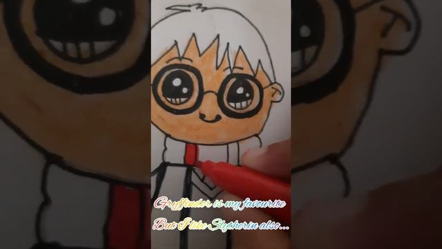 Recreating @ Draw so cute @ Harry Potter ❤/ Ishanvi's Creativities смотреть онлайн