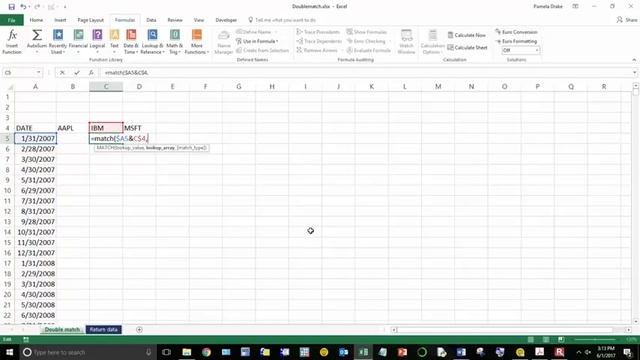 Double matches Excel смотреть онлайн