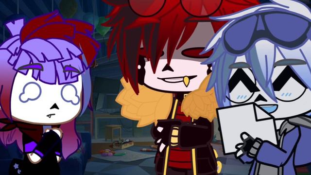 Then why was daddy laughing?||meme||sans aus||kustard ship children||gacha club смотреть онлайн