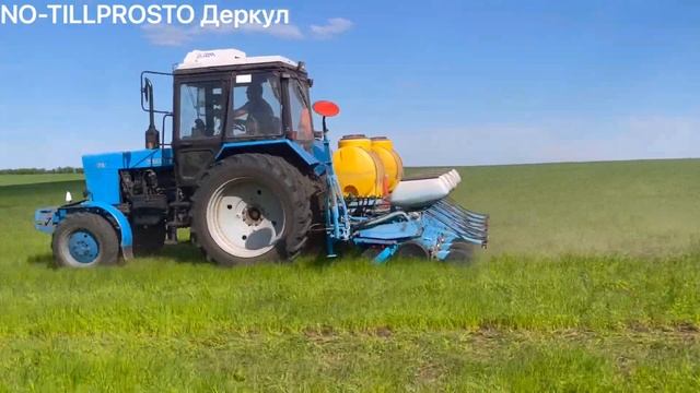 No-till. Сев подсолнечника сеялками MONOSEM 04.05.2022 смотреть онлайн