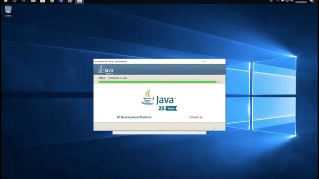 Instalando Java no Windows смотреть онлайн