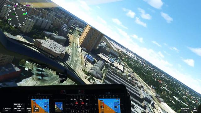 Город Жуковский Microsoft Flight Simulator смотреть онлайн