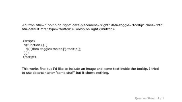 jQuery : Image in tooltip using bootstrap? смотреть онлайн