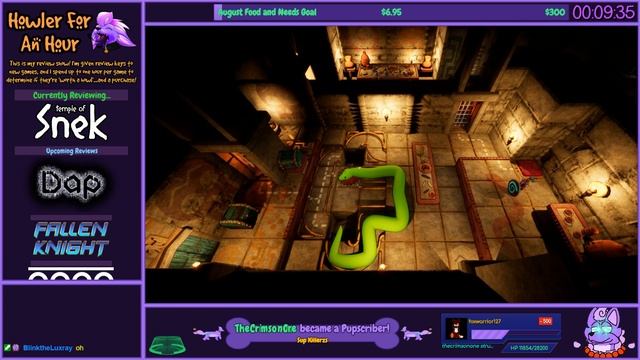 Howler for an Hour | Temple Of Snek - The Classic Eat-Everyone Game of Snake, But Dungeon Crawling смотреть онлайн