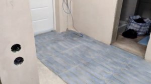 Как самому  правильно уложить нагревающий мат и подготовить пол под укладку плитки!   От А до Я!