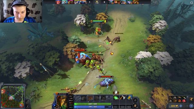 Бот Бара фидит [Dota 2] смотреть онлайн