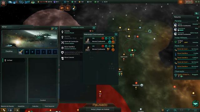 Stellaris Renascimento do Lado Sombrio #15 - Gameplay [PT-BR] - Acesso antecipado смотреть онлайн