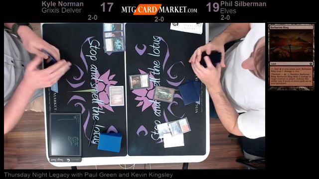 Thursday Night Legacy @ MTG Card Market 10/22/15 (2/2) смотреть онлайн
