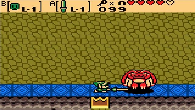 Zelda Oracle of Ages - Mini Boss 2 - Swoop смотреть онлайн