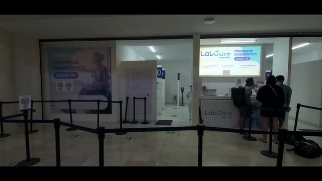 Cancun, Mexico airport Covid 19 testing for rentering US смотреть онлайн