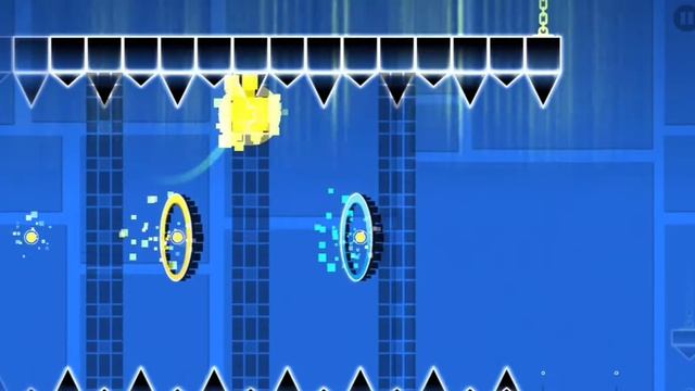Я скачал Geometry dash 1.0! смотреть онлайн