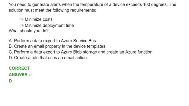 Download PDF - Azure AZ 220 : All in One Master Video - Microsoft Azure IoT Developer - Q&A смотреть онлайн