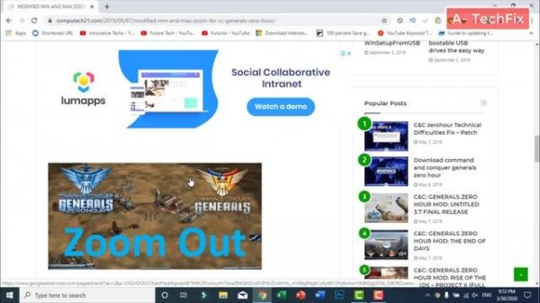 Command and conquer generals zero hour [ ZOOM OUT ]