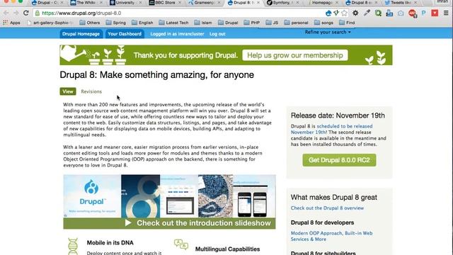 Learn Drupal 8 - Quick Intro смотреть онлайн