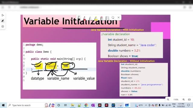 Local, Static and Instance variable in Java | Learn Coding |variables in Java | Java Tutorial #java смотреть онлайн