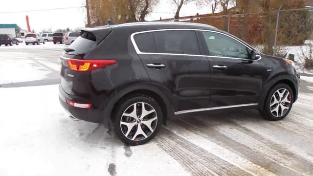 Black 2017 SX Turbo Kia SPortage смотреть онлайн