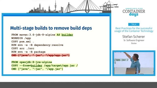 Best Practices for the successful usage of the Container Technology - Stefan Scherer смотреть онлайн