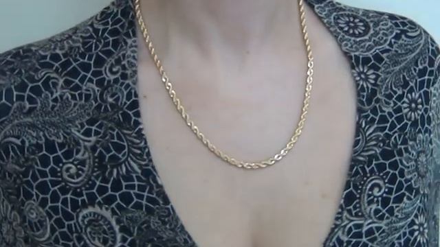 Цепочка с веревочным плетением Spikes TS-000173 смотреть онлайн