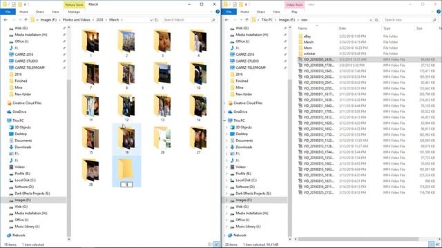 Microsoft Windows 10 - Organizing Image and Video Folders смотреть онлайн
