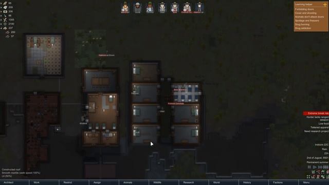Rimworld 1.0 Vanilla No Mods | Drug Colony | Part 11 | Nightman смотреть онлайн