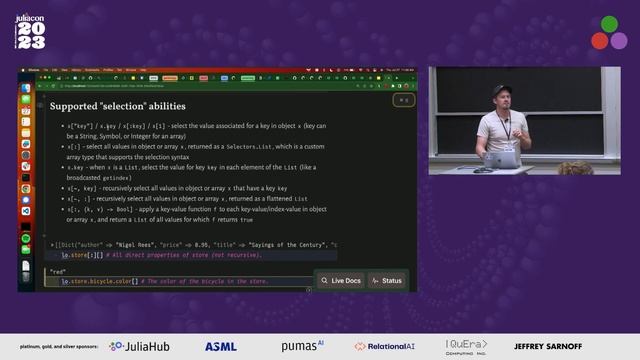 Ingesting larger data in Julia: evolution of JSON | Jacob Quinn | JuliaCon 2023 смотреть онлайн