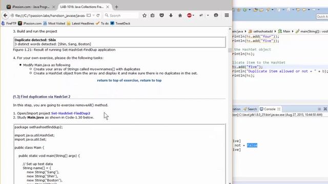 Java Collections framework смотреть онлайн