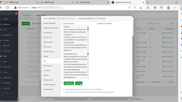 How To Installing and Renewing SSL Certificates on Websites in VPS Server aaPanel Linux #SafwanTech смотреть онлайн