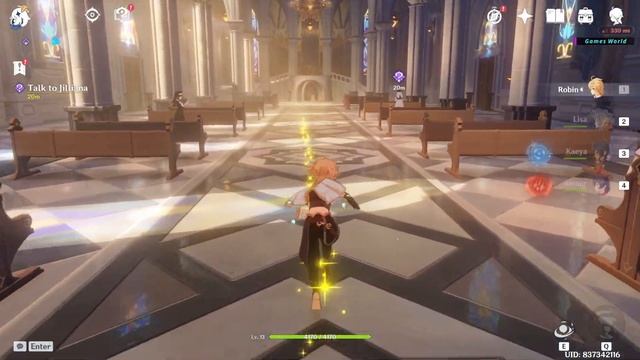 تكملة المهام اليومية [ Clean the Statue of the Seven at Starfell Lake ] | Genshin Impact смотреть онлайн