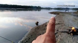 Рыбалка на Оби в июле