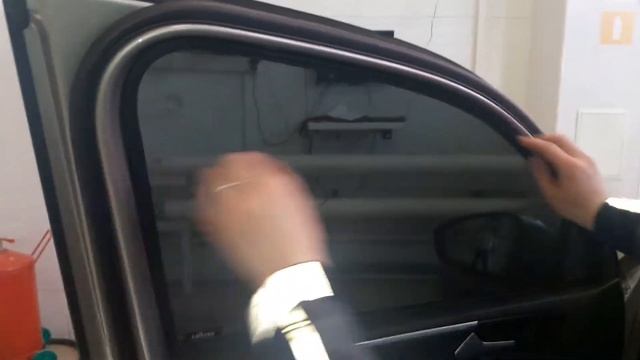 Автошторки Laitovo на магнитах, установка на Volkswagen Tiguan 2 смотреть онлайн