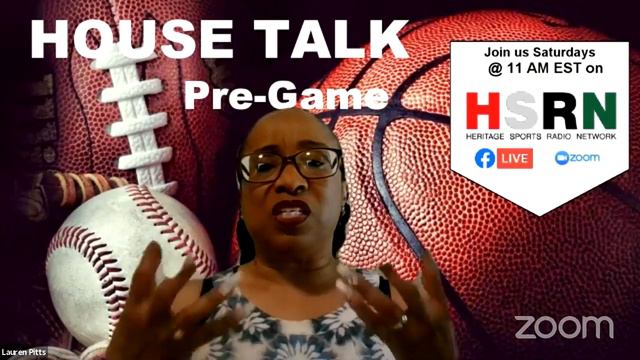 HOUSE TALK Pre-Game w/Dr. Lauren Pitts: SCHOLAR ATHLETES & SUMMER SCHOOL! смотреть онлайн