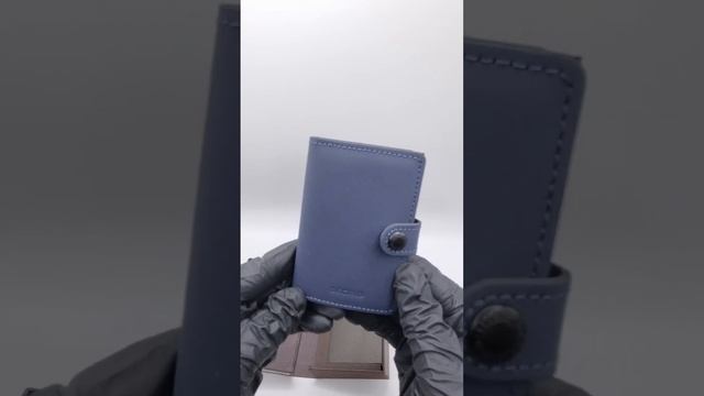 SECRID Mini Wallet - Night Blue Unboxing смотреть онлайн