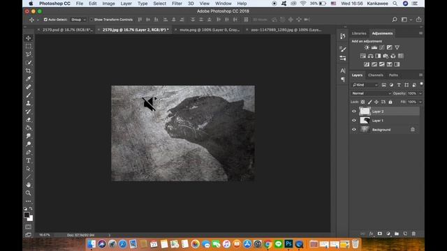 [EP.11] สอนทำภาพ Graffiti เสือดำ ง่ายๆแค่ 5 นาที | Photoshop Tutorial Graffiti Art Effect смотреть онлайн