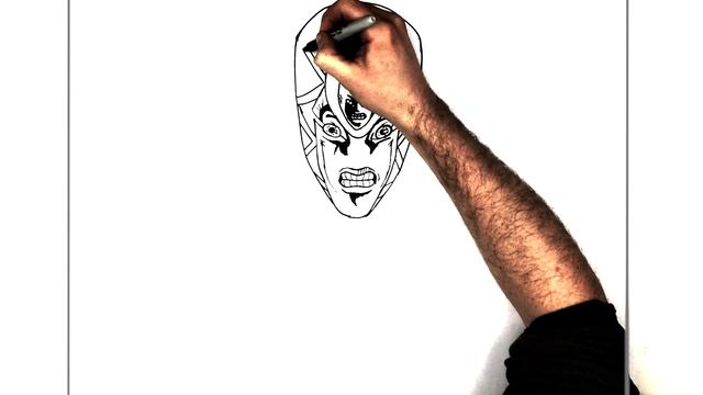 How To Draw King Crimson | Step By Step | JoJo's Bizarre Adventure смотреть онлайн